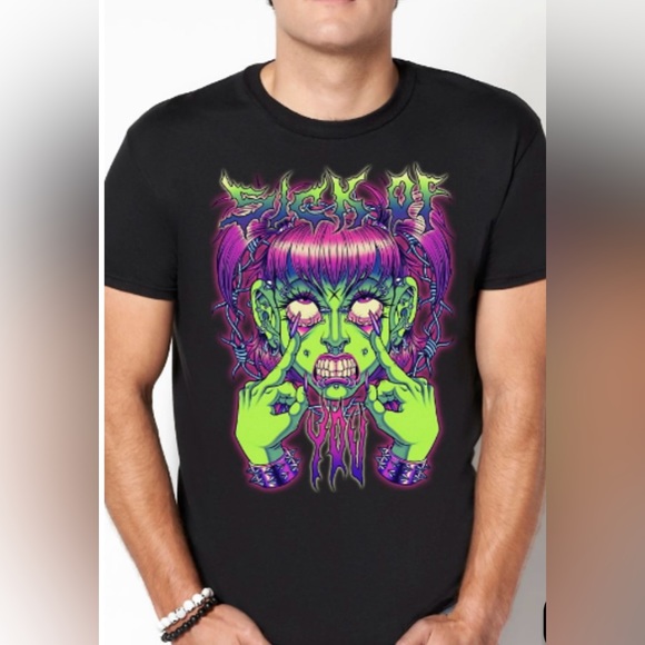 NWOT/ TEEN HEARTS ~ UNISEX Sick of You T-Shirt - Picture 1 of 3